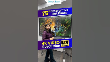 Best Digital Board For Online Teaching - 4K Display Quality - Interactive Flat Panel #digitalboard