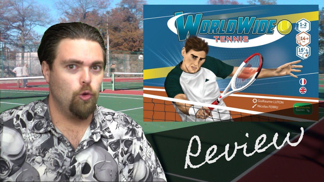 Worldwide Tennis Board Game Review YouTube