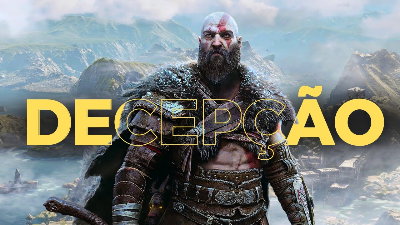 GOD OF WAR RAGNAROK foi uma GRANDE DECEPÇÃO