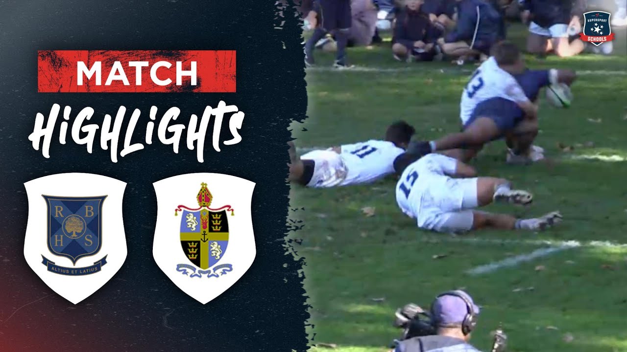 RONDEBOSCH VS BISHOPS FNB CLASSIC CLASHES HIGHLIGHTS SA School Rugby 🇿🇦 SuperSportSchools