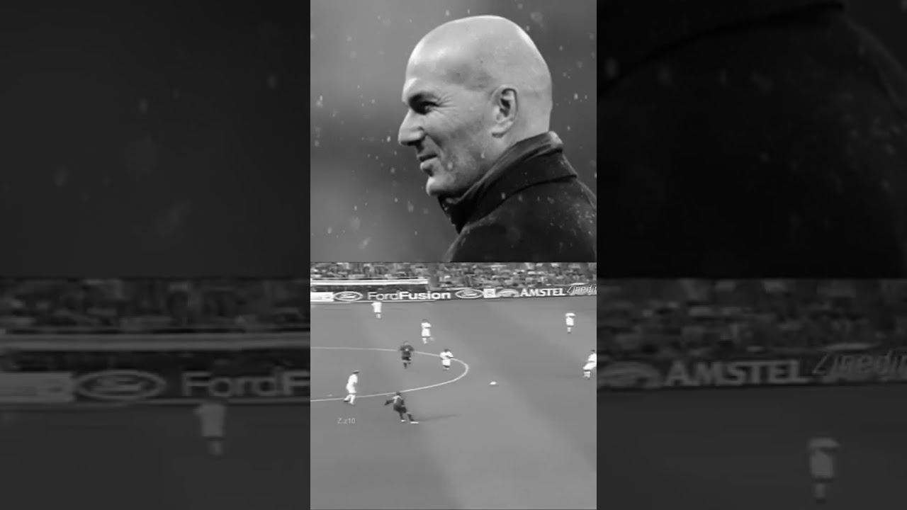 Zidane Era muito emocionado Esse vídeo um corte do vídeo completo no canal do youtube Lá você vai