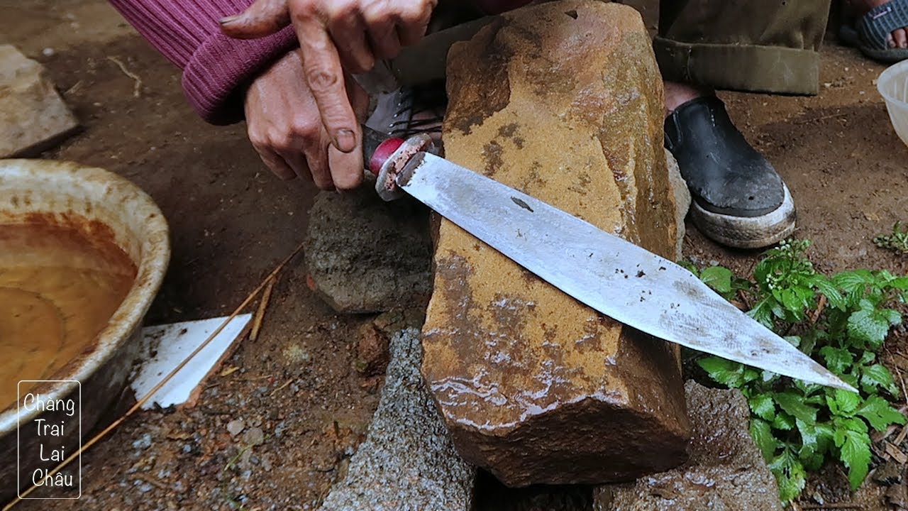 DAO MÈO TÂY BẮC NHÍP ZIL TẬP 4 I TRA CÁN SỪNG TRÂU, CẠO LÔNG