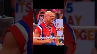 Kurt Angle Now vs Then 🥺🥹 "Forever Young" - #kurtangle #wwe