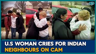 U S Woman s Emotional Goodbye to Indian Neighbours Goes Viral Indians In U S