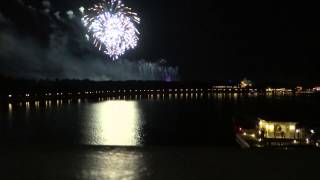 Finale of &quot;Wishes&quot; as seen from the Grand Floridian - May 2014