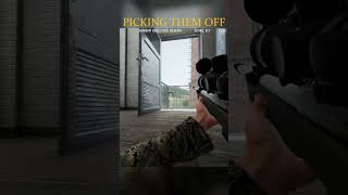 Sniper overwatch on the objective (Arma Reforger) #armareforger #gaming #milsim #tacticalshooter
