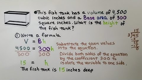6th Grade Math 15.3a, Writing Equations, Using the Volume of a Rectangular Prism, Missing Measures