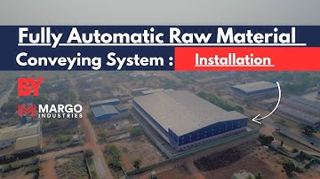 Fully Automatic Raw Material Conveying System Installed at Vasavi | Plant Automation by Margo