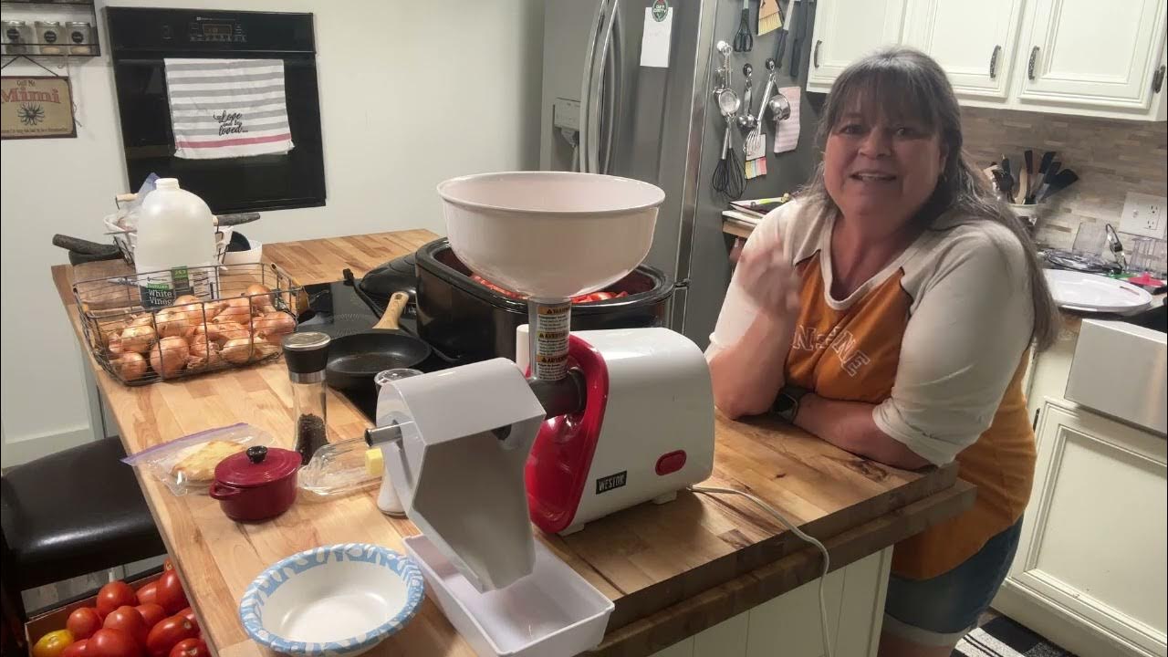 Weston Tomato Strainer, Food Mill/Sauce Maker Review 