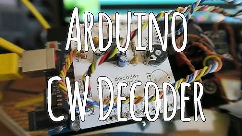 Arduino CW Decoder