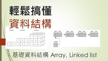 [軟體工程師雜談] 輕鬆搞懂資料結構: Array(陣列), Linked list(連結串列) |IT鐵人賽: 從零開始搞懂寫程式，資工系4年最重要的學科，資料結構，演算法，物件導向