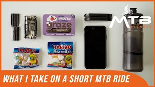 What To Carry On A Short Mountain Bike Ride - Riding WITHOUT A BACKPACK!