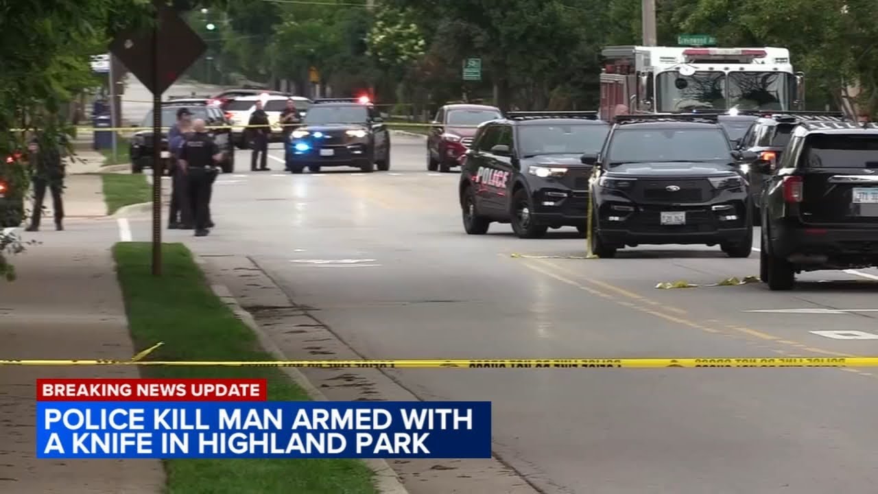 Suspect shot, killed after allegedly charging at police with knife in ...