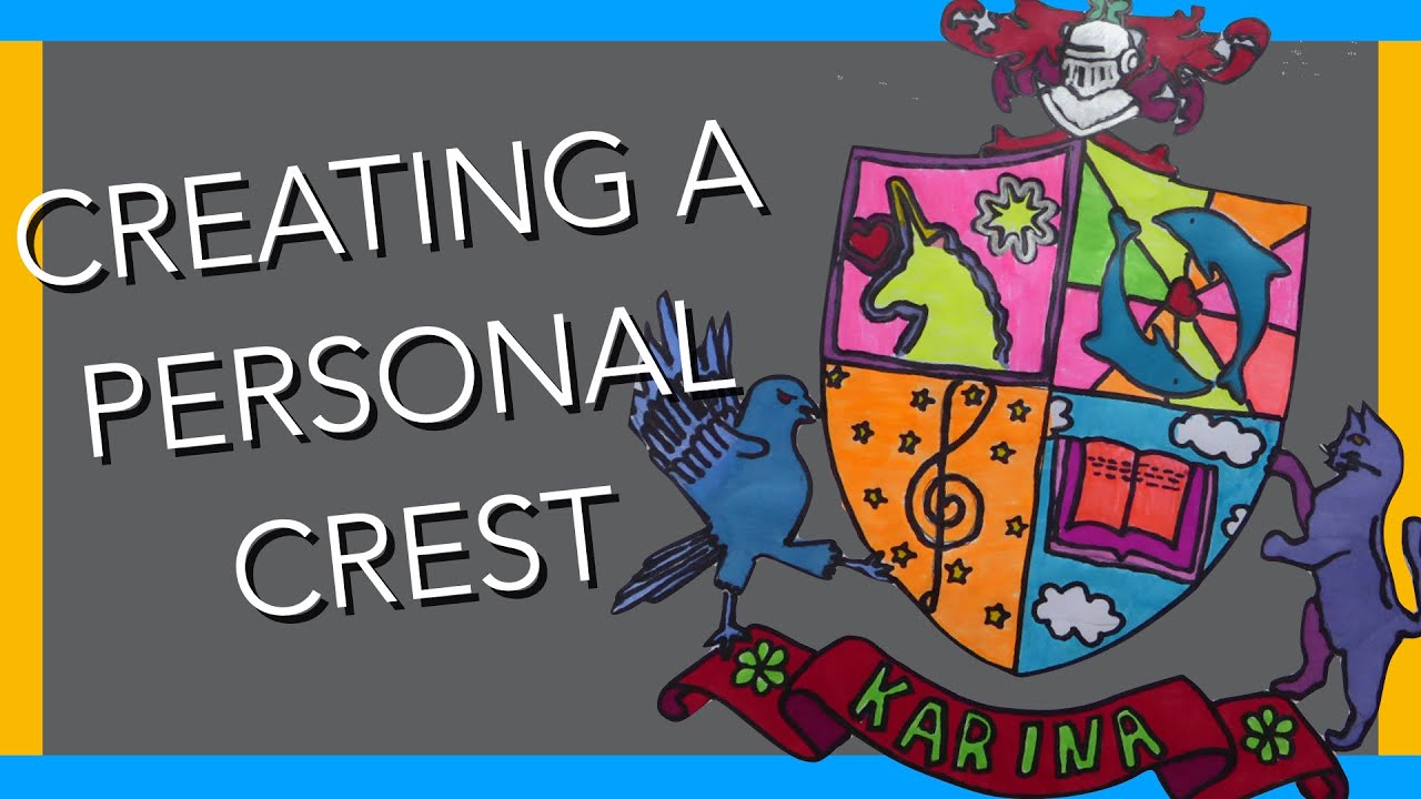 Self Crest Personal Crest finished Large 540p - YouTube