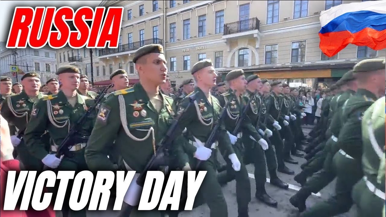 After Victory Day Parade Live, Armata and T34 TANKS (St. Petersburg ...