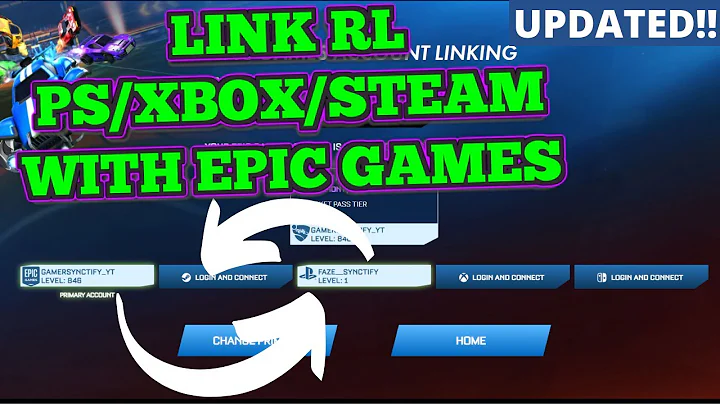 How to LINK/TRANSFER Rocket League PS4/PS5/XBOX/SWITCH/STEAM account with EPIC GAMES!!!