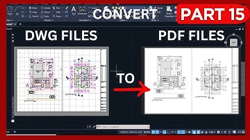 How to convert DWG to PDF in AutoCAD(Step by Step Guide for beginners)
