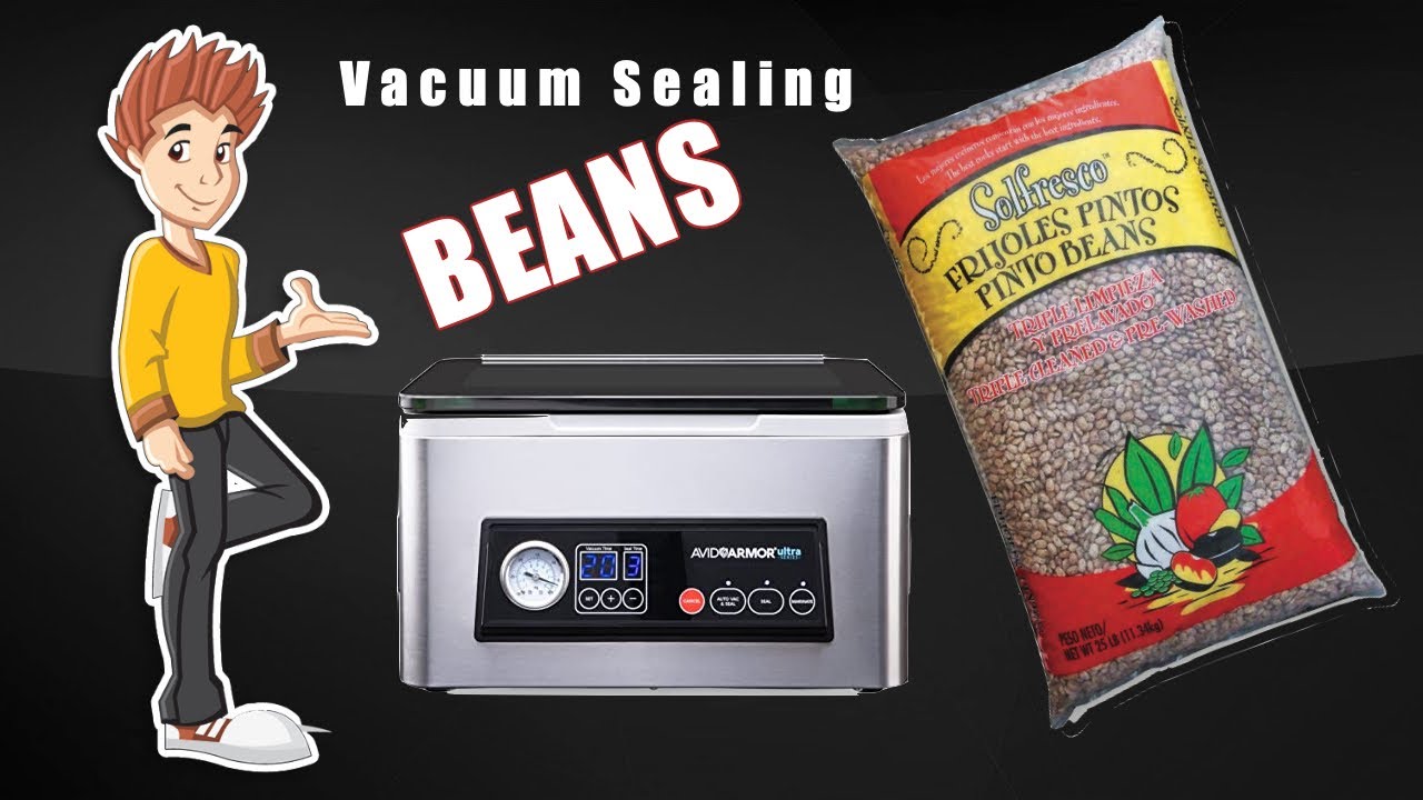 Vacuum Sealing Beans YouTube