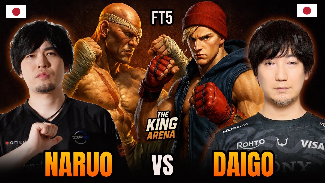 🔥 INSANE FT5 ▰ DAIGO (Ed) vs NARUO (Sagat) ▰ Street Fighter 6 | High-Level Set 🔥