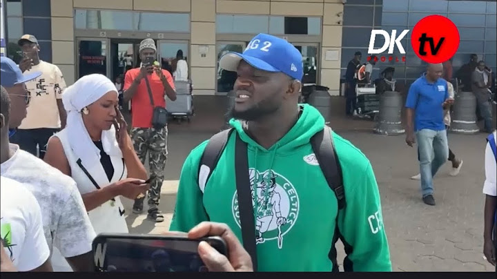 L'arrivée de balla gaye 2 a Dakar