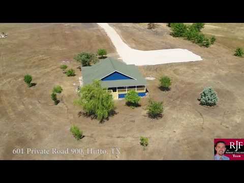 601 N. Private Road 900 RD, Hutto, TX home video tour