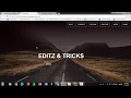 CSS and HTML Tutorial- Making a Homepage (2018)