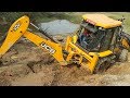 JCB Working For New Bridge Construction - JCB Dozer Working Video