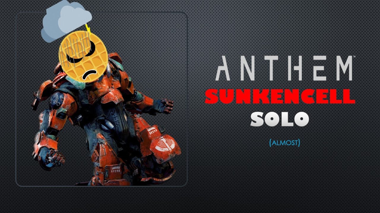 Anthem Sunken Cell GM3 Solo Colossus