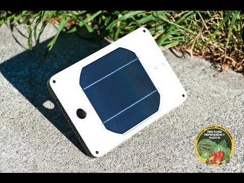 Joos Orange Portable Solar Charger Review