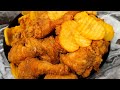 بروستد سوري خلطة مطعمنا/ خلطتي لبهارات البطاطا الخاصة/ كريمة ثوم المحلات / fried chicken #شيف_نبيل