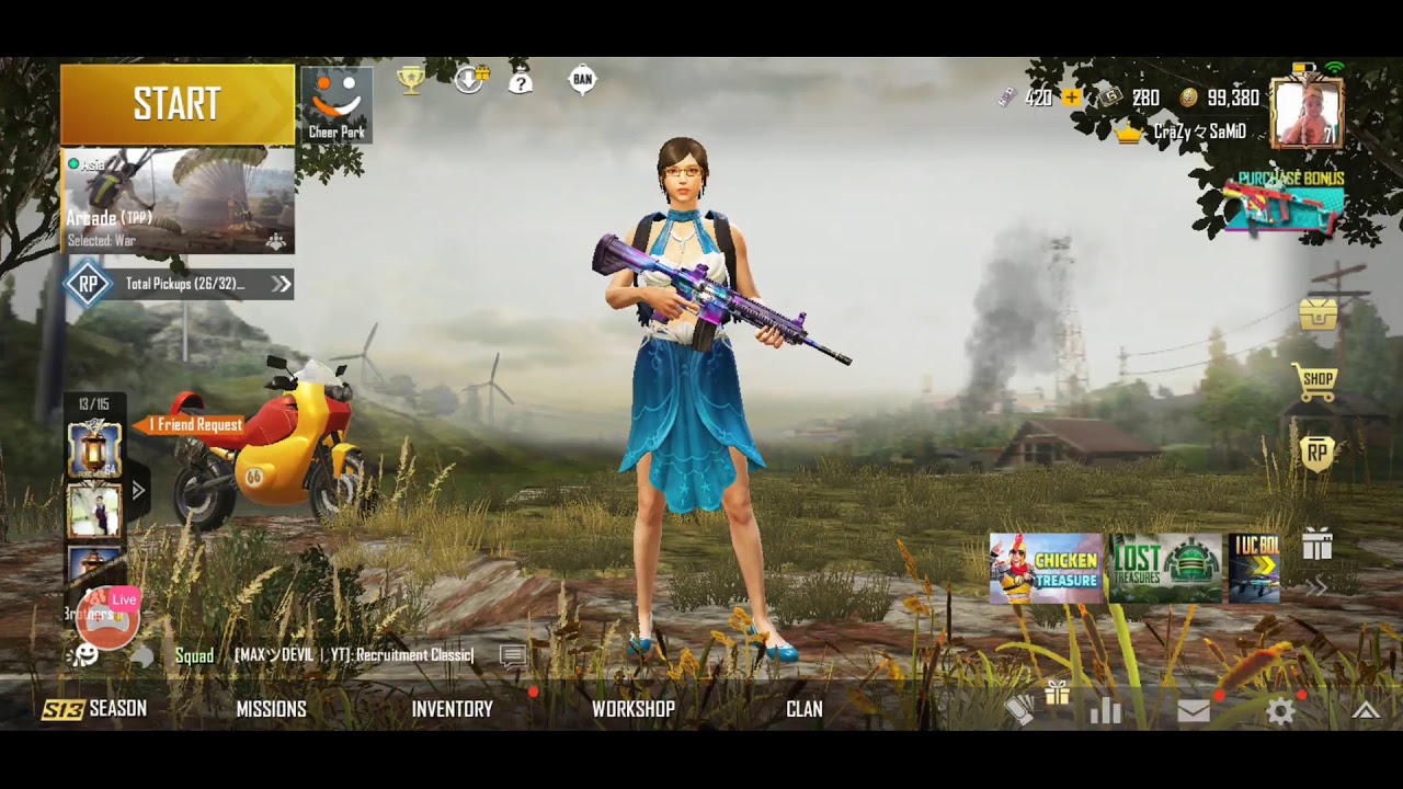 PUBG tournament is live now (ROYAL PASS GIVEAWAY IN 1K SUBSCRIBE)