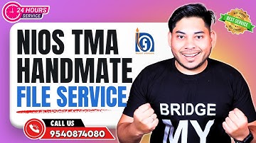 💥 NIOS TMA 2026 FULL GUIDE: How to make Assignment from Front Page 📄 to Upload | 10th 12th Students