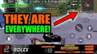 THEY ARE EVERYWHERE! LIGHTS OUT SQUADS - PUBG MOBILE