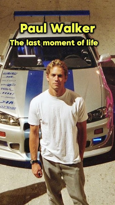 If The Speed Kills Me Paul Walker Paul Walker - "If one day the speed kills me, do not cry because i was