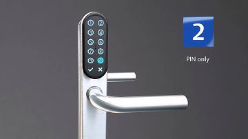 SMARTair™ escutcheon with keypad