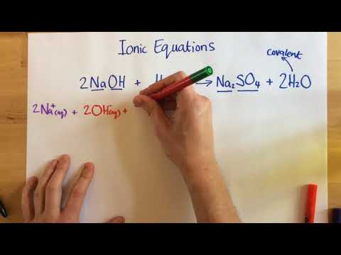 Ionic Equations - p76