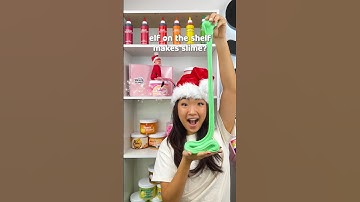 Santa’s Little Helper Makes Slime 🎁