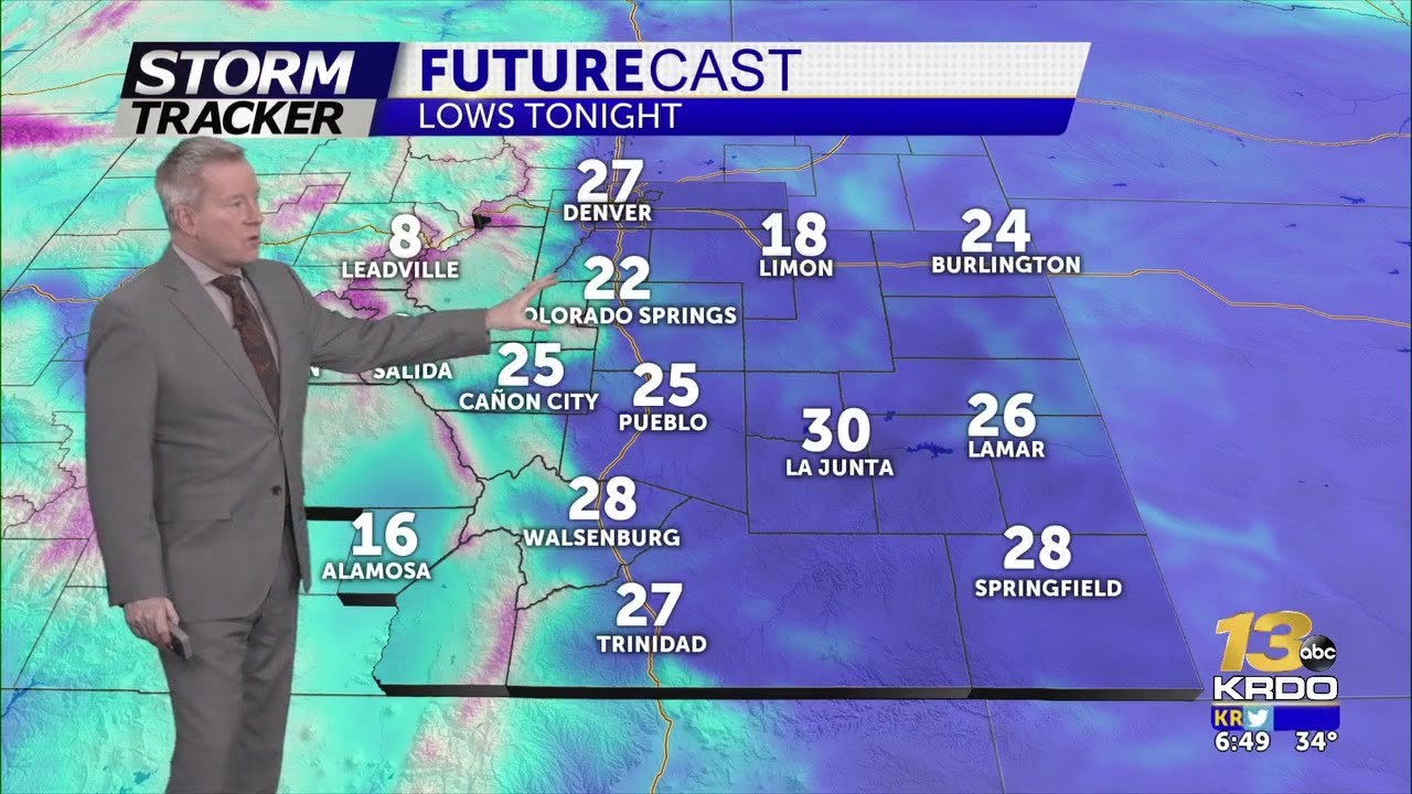 Sunny, mild, and breezy to start the work week - YouTube