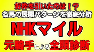 【NHKマイル】好枠で穴馬激走注意！？枠順確定後予想見解