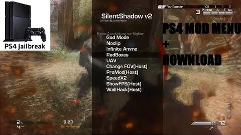 [PS4/Ghosts] SilentShadowV2 Mod Menu PS4 5 05 Release