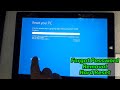 Microsoft Surface 1645 Windows Tablet Forgot Password Removal Hard Reset