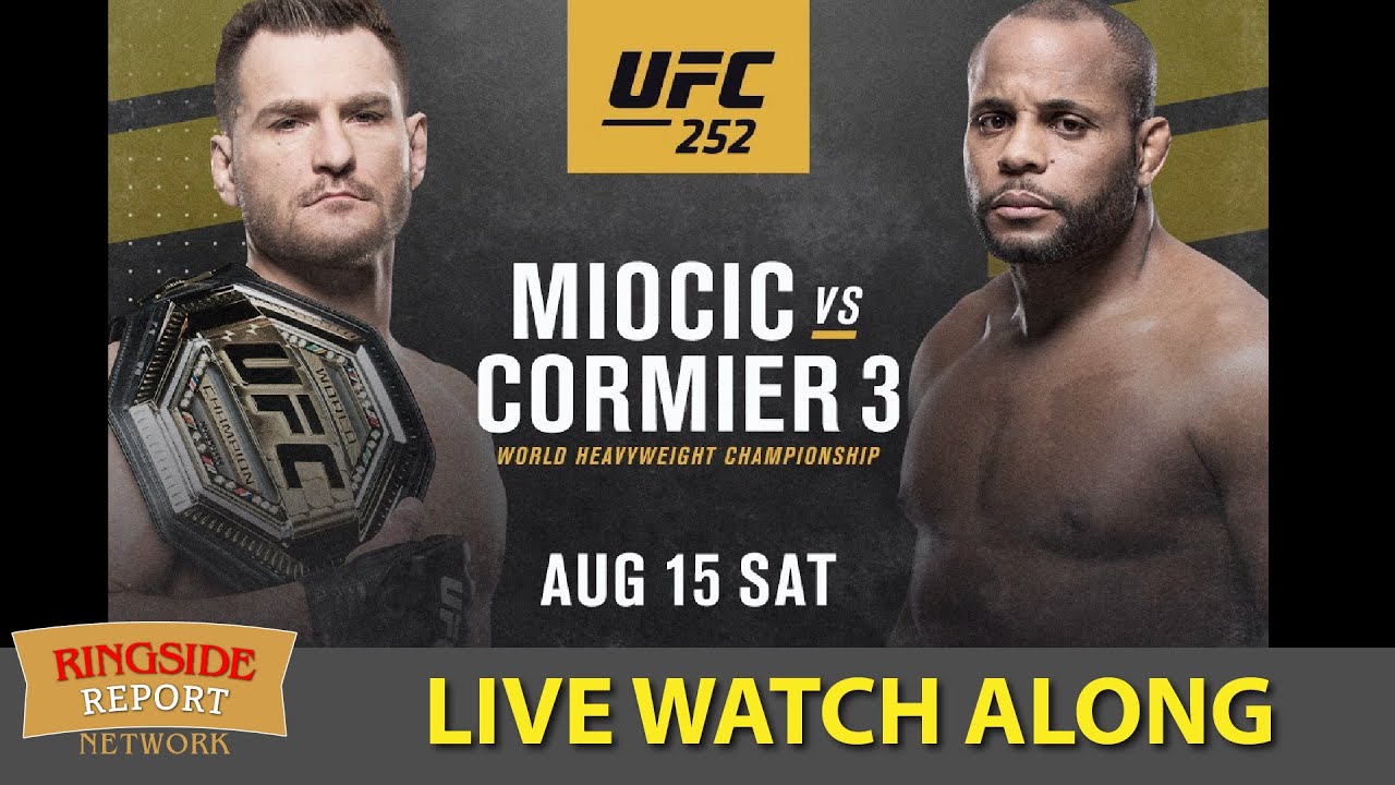 UFC 252 Live Watch Along