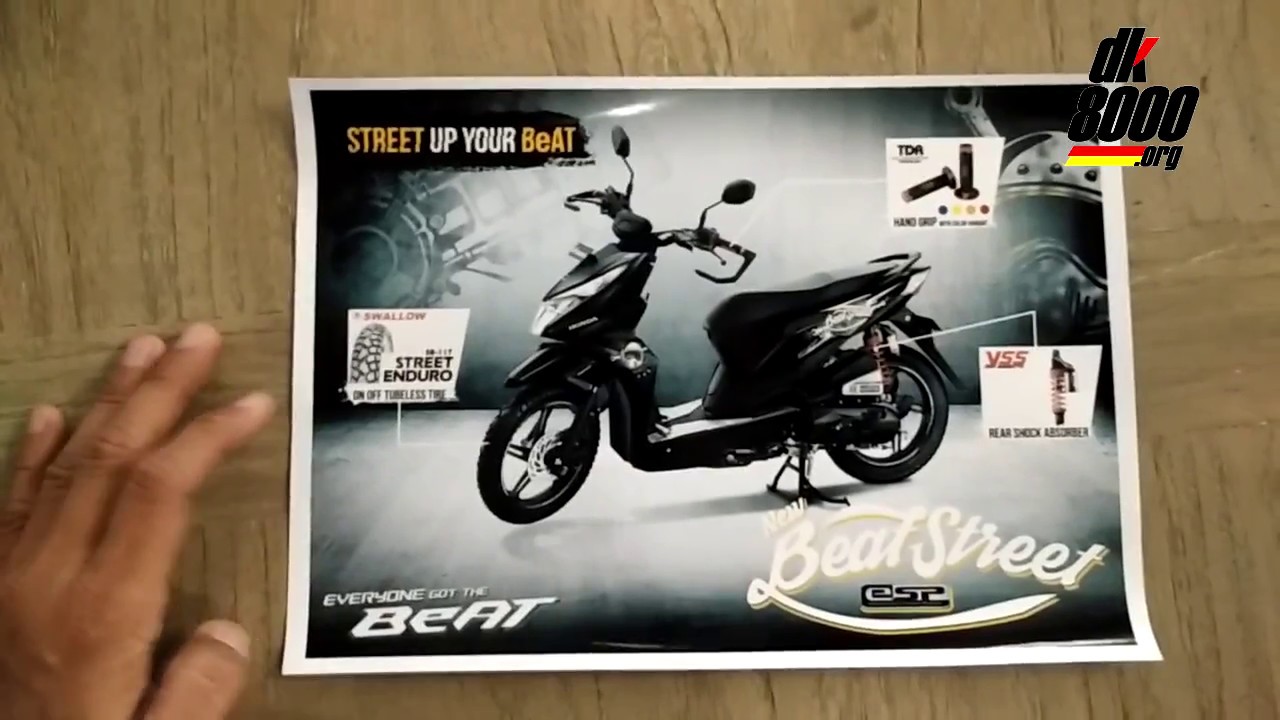 Honda Beat Street Versi Modif YouTube