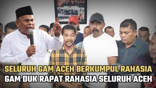 Gam kembali duk Pakat Rahasia Seluruh Aceh di Larang Masukkan Hp