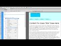 DreamWeaver Tutorial - Adding custom fonts to your HTML/CSS layout with Google Fonts