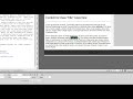 DreamWeaver Tutorial - Adding custom fonts to your HTML/CSS layout with Google Fonts