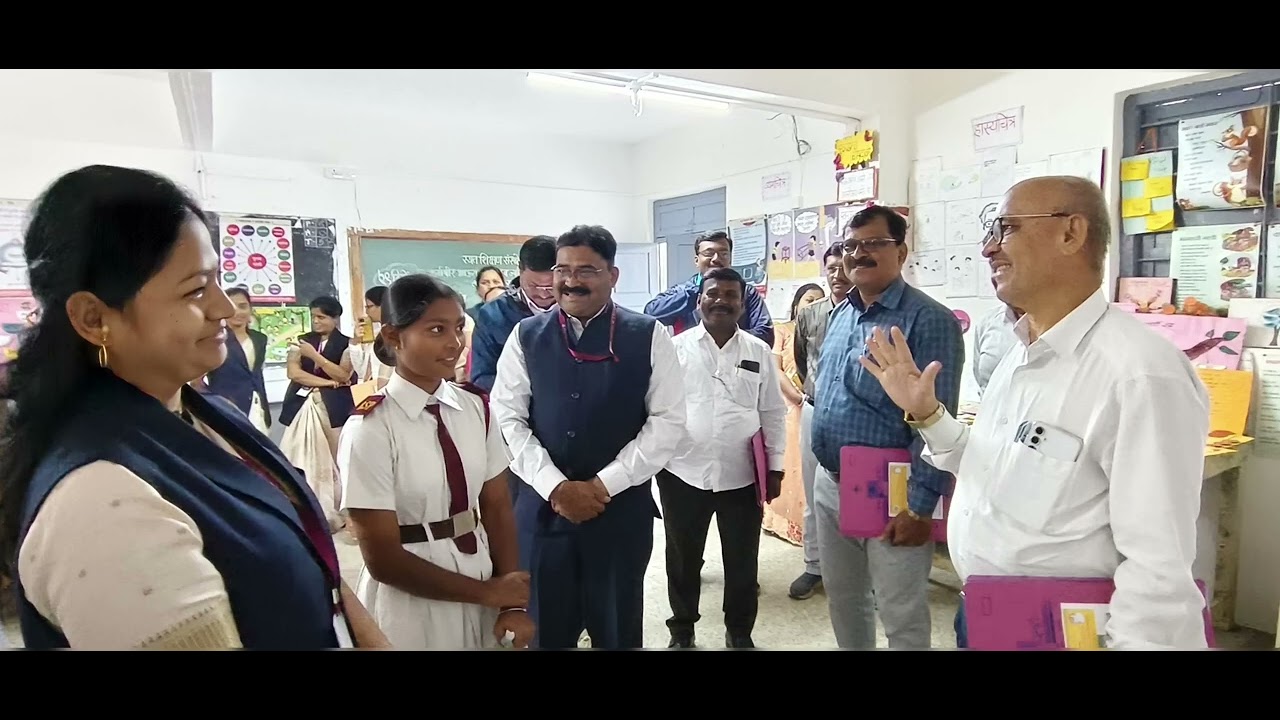 संस्था स्तरीय शालेय मूल्यांकन मानके तपासणी 2025-26 कर्मवीर भाऊराव पाटील विद्यालय भुईंज