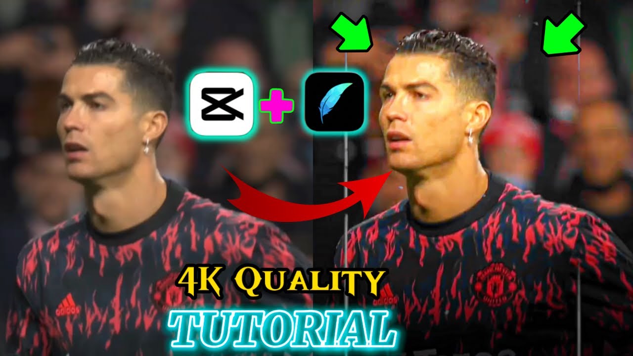 How to get 4K quality football edits in CapCut & Koloro App - YouTube
