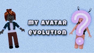 My Roblox Avatar Evolution 2017 2020 - roblox avatar evolution we