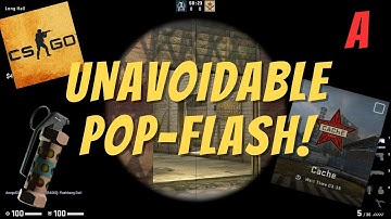 Improve at CSGO | Unavoidable Pop-Flash from Ventroom on Cache! ⚡